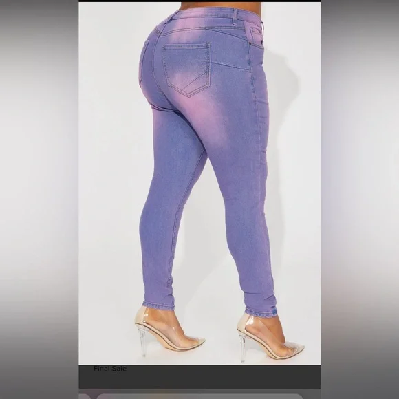 Hampton Tinted High Stretch Skinny Jeans - Picture 4 of 8